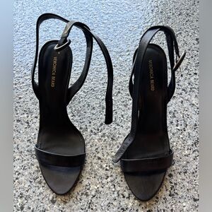 Veronica Beard Darcelle Leather Heels